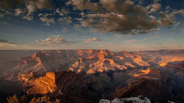 Der Grand Canyon von oben