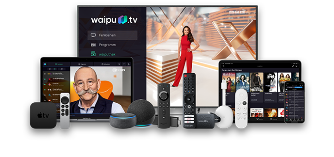 Die neue Gerätefamilie von waipu.tv