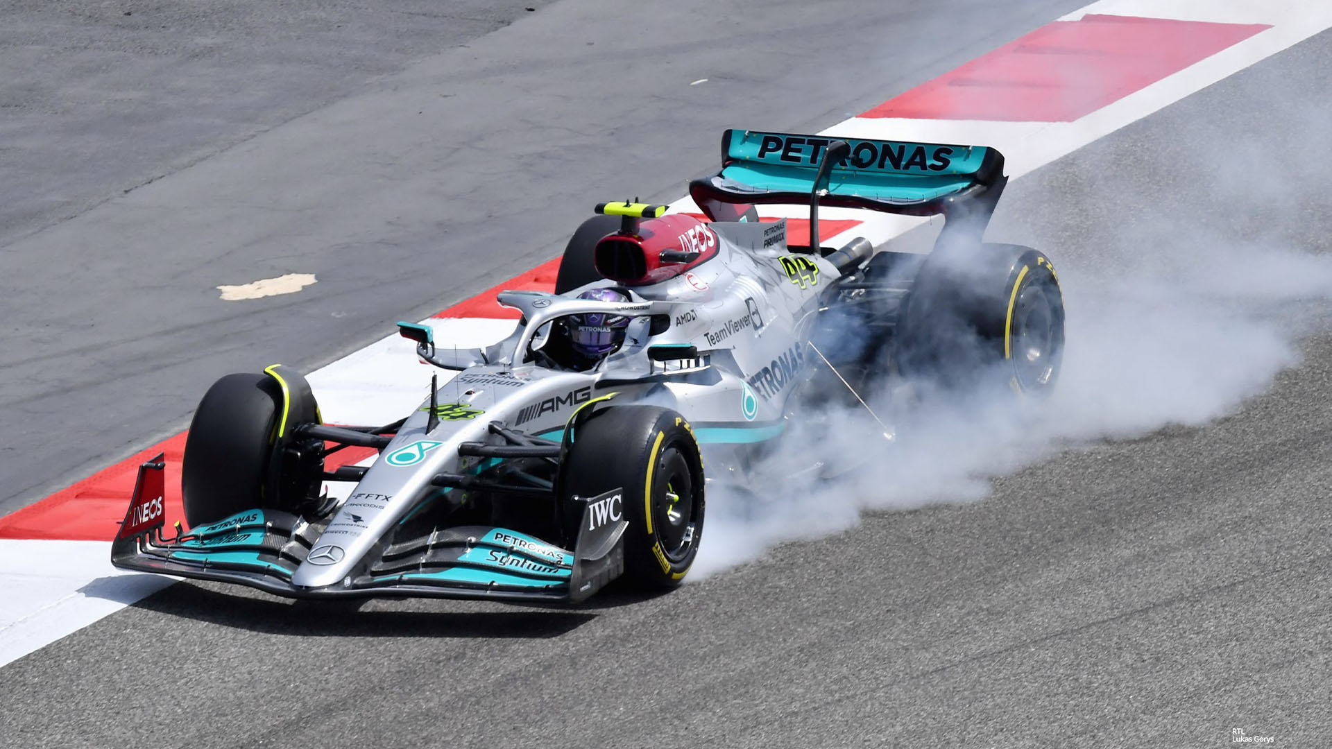 Lewis Hamilton im Mercedes-AMG F1 W13 E Performance