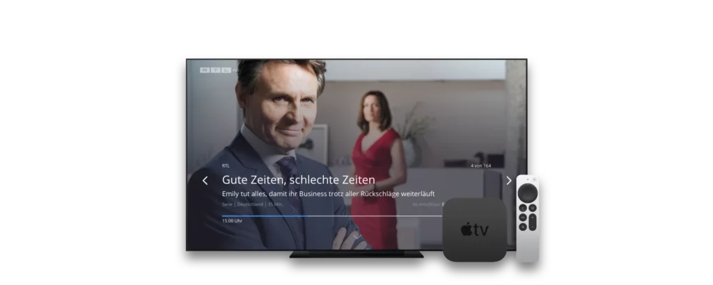 Materialisme demonstration Ikke moderigtigt Apple TV - Perfektes Fernsehen mit der waipu.tv-App