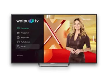 RTL Livestream in der waipu.tv App auf dem Smart TV