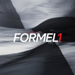 Zieleinlaufflagge mit Formel 1 Logo