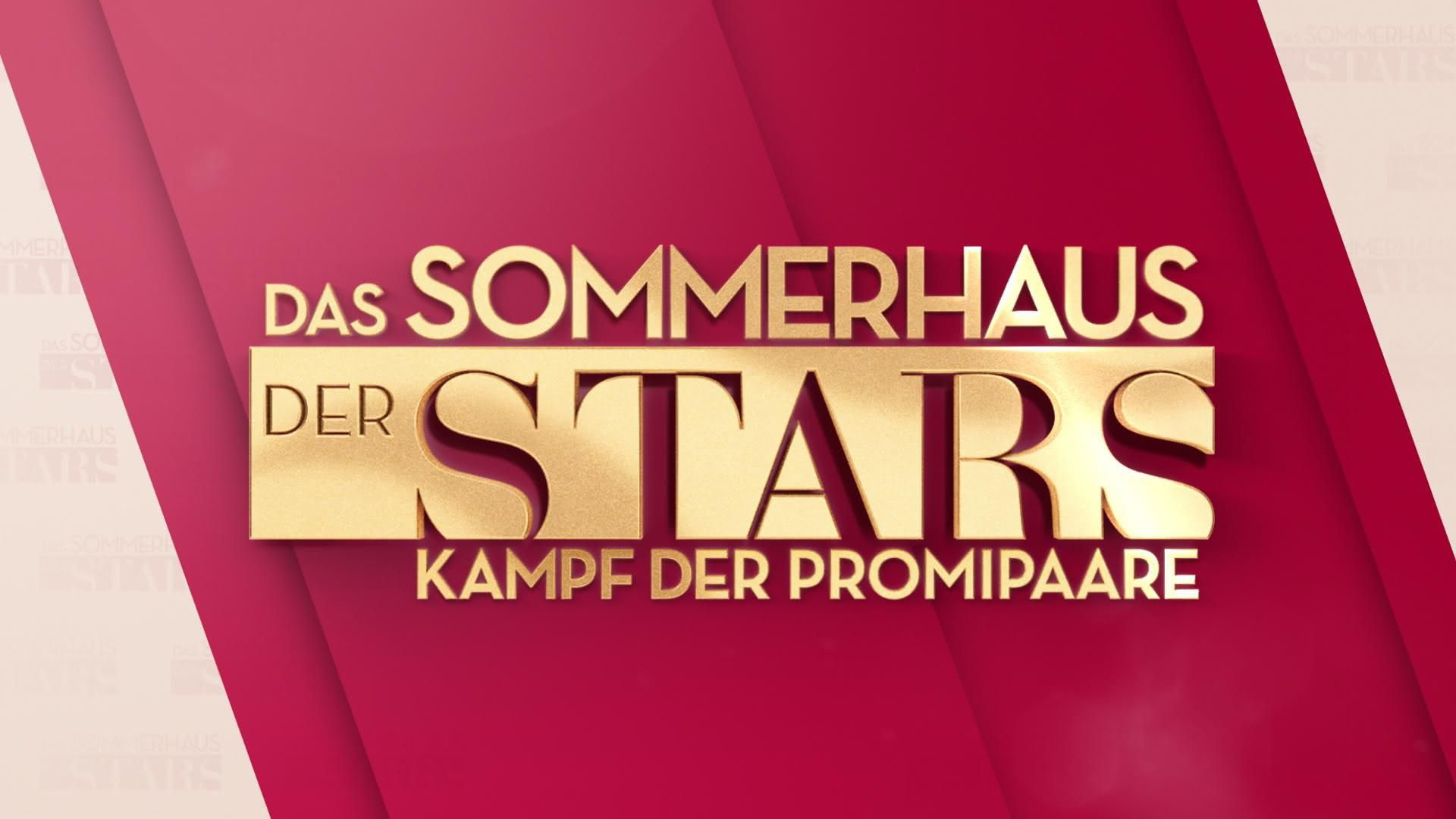 Das Logo der TV-Show "Das Sommerhaus der Stars" bei RTL in 2025