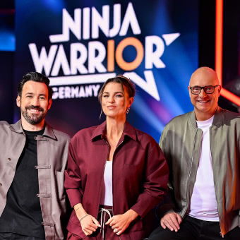 Das Team an Moderatoren und Kommentatoren für Ninja Warrior 2025