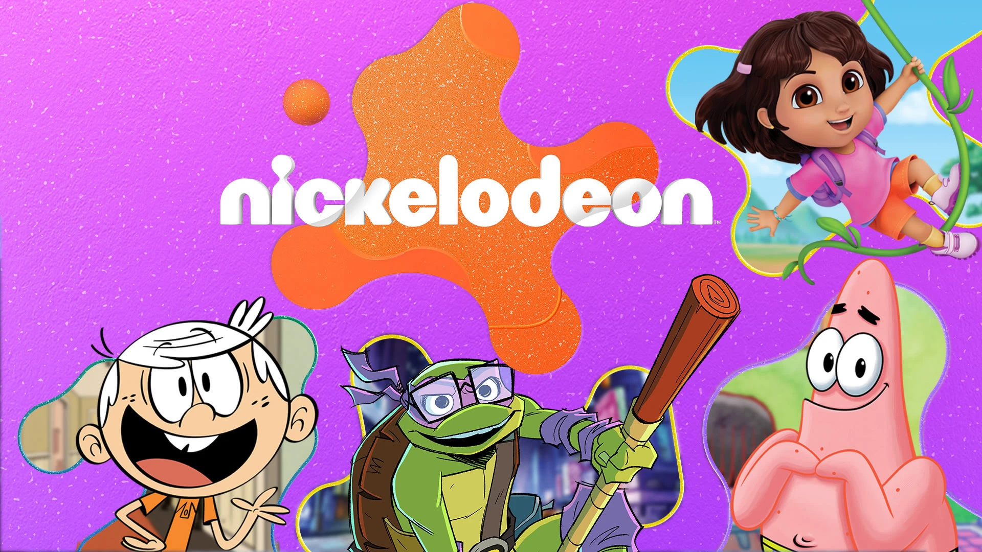 Darstellung verschiedener Serien & Filme die es bei Nickelodeon zu sehen gibt