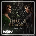 Erleben Sie mit "House of the Dragon" das Prequel zu "Game of Thrones" bei WOW Filme & Serien