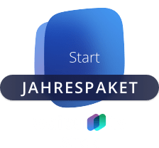 Paketlogo Small Badge Start Stick 12 M White