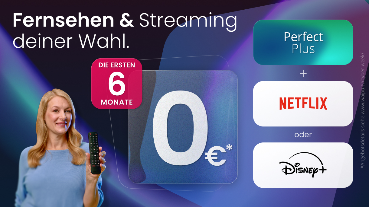 Cyberweek-Angebot: 6 Monate Perfect Plus Jahrespaket kostenlos