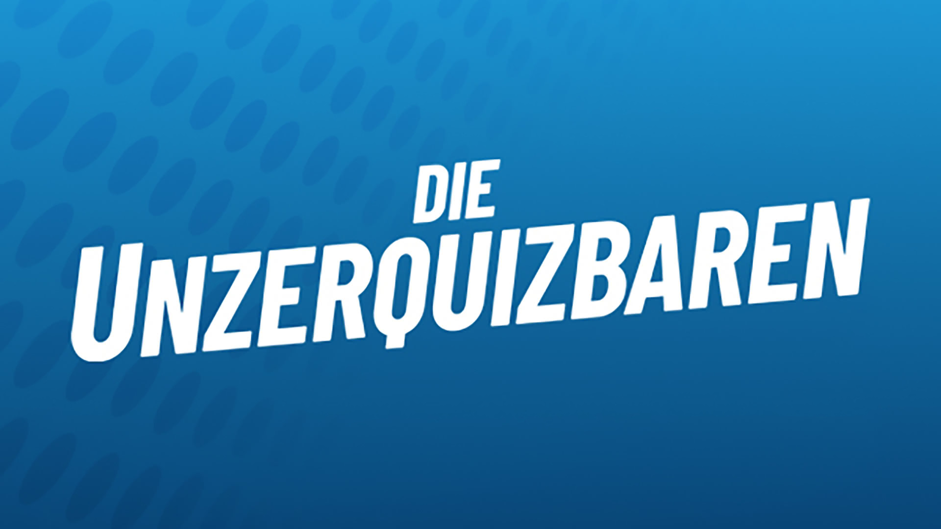 Das Titelbild zur neuen Show "Die Unzerquizbaren" bei RTL
