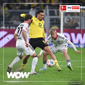 Die Bundesliga live bei sky sport mit WOW Live-Sport erleben