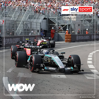 Erleben Sie die Formel 1 Rennwochenende mit Sky Sport bei WOW Live-Sport